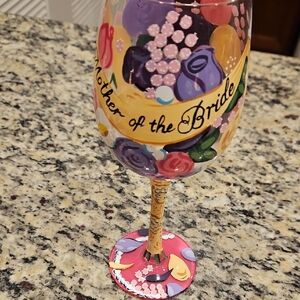Lolita 'Mother of the Bride' Wine Glass